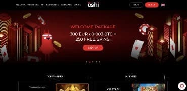 oshi casino verkkosivu