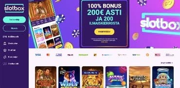 slotbox verkkosivu
