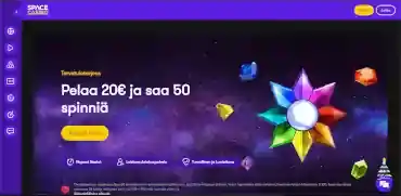 space casino verkkosivu