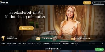 premier live casino verkkosivu