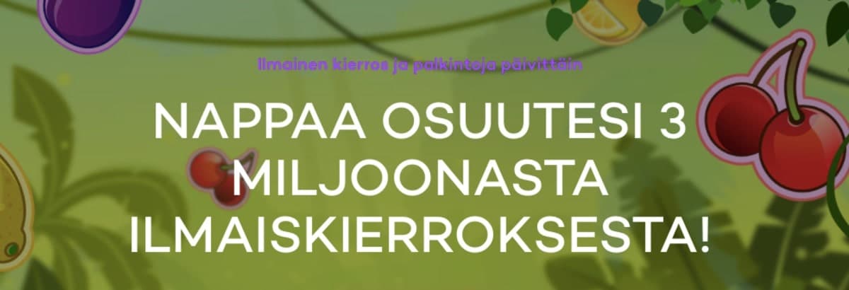 21comin kolme miljoonaa kierrosta