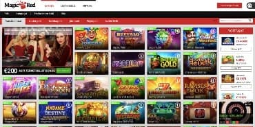 magic red verkkosivu