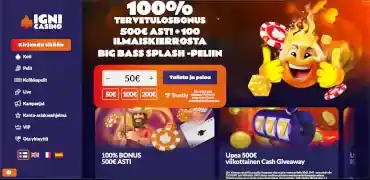 igni casino verkkosivu
