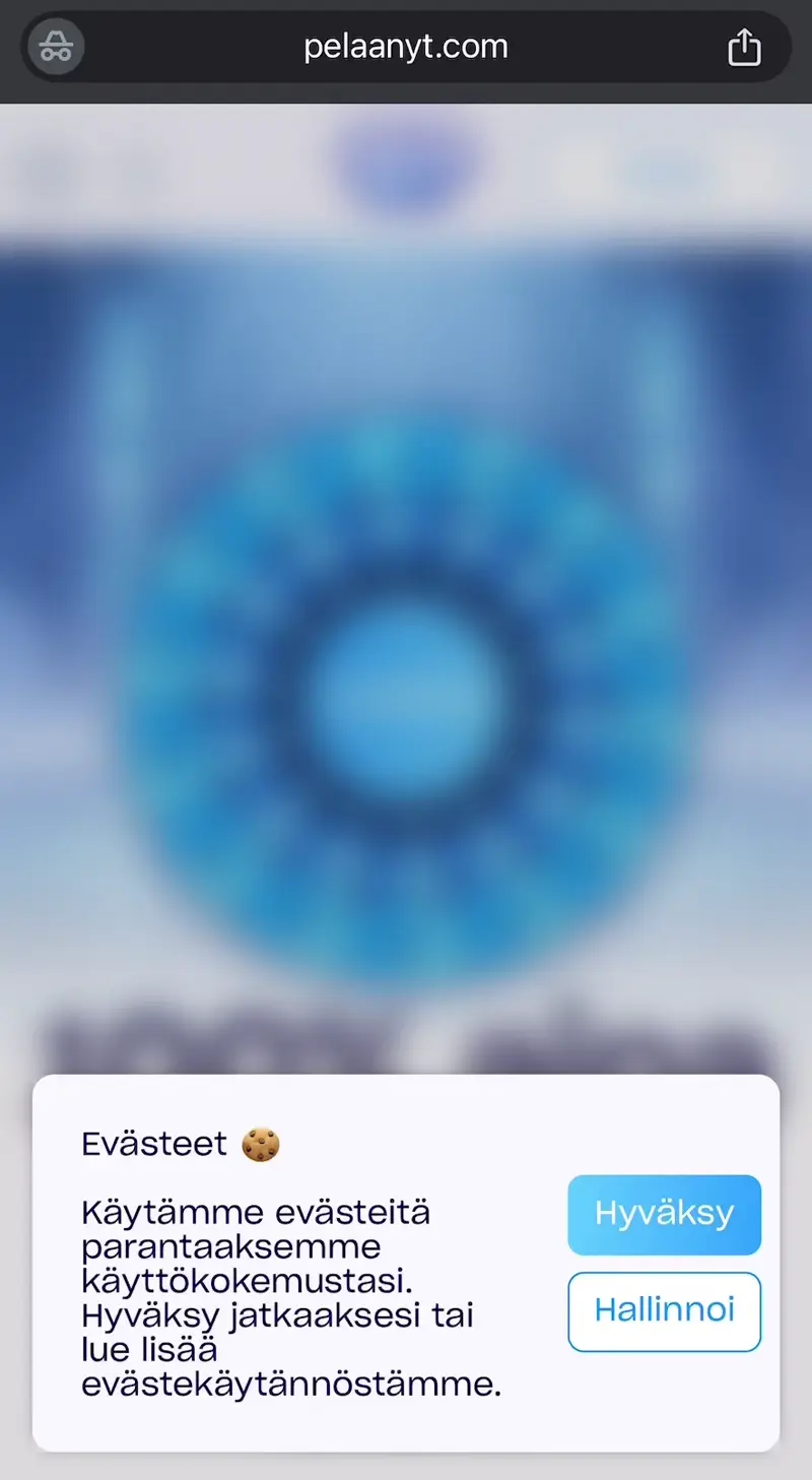 pelaa nyt kasino verkkosivu