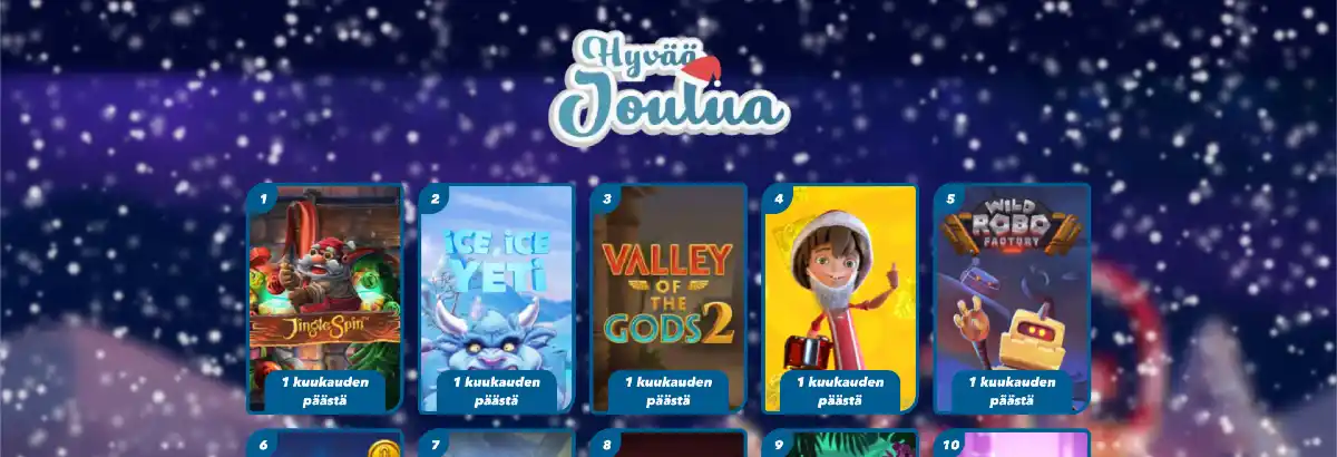 joulukalenteri -kampanja