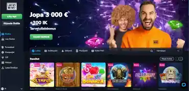 luckywins verkkosivu