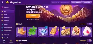 kingmaker casino verkkosivu
