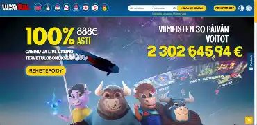 luckybull casino verkkosivu