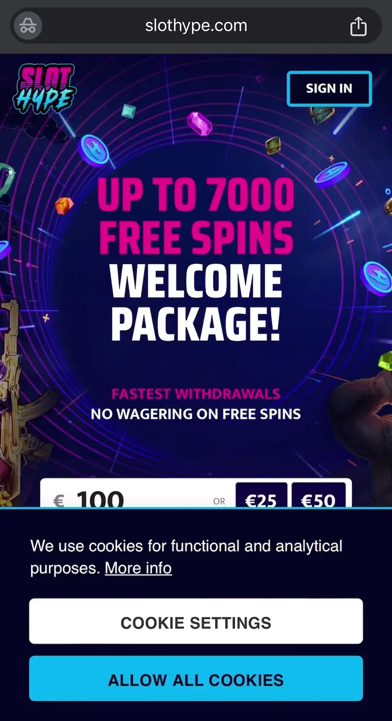 slot hype casino verkkosivu
