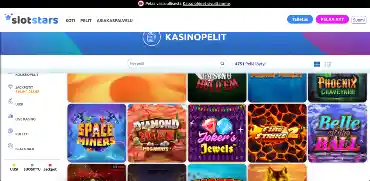 slotstars verkkosivu