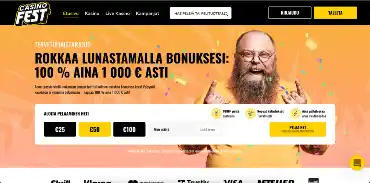 casinofest verkkosivu