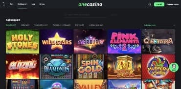 one casino verkkosivu