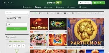campobet verkkosivu