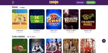 casiqo verkkosivu