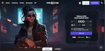 winsane casino verkkosivu