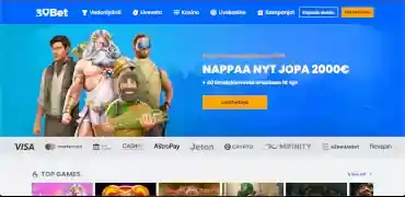 30bet verkkosivu