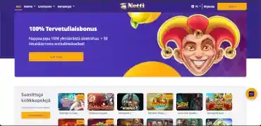 netticasinocom verkkosivu