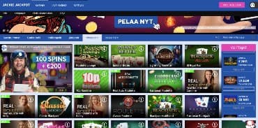 jackie jackpot verkkosivu