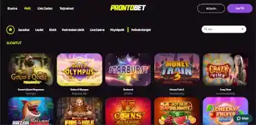 prontobet verkkosivu