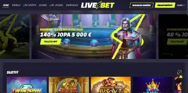 livebet verkkosivu