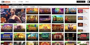 Mr Mega verkkosivu
