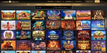 aurum palace verkkosivu